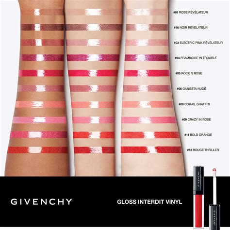 new givenchy lipstick|Givenchy lip gloss interdit.